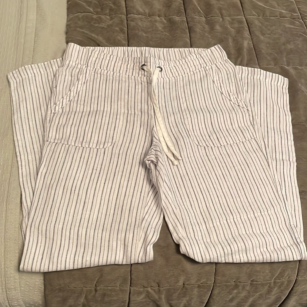 ATHLETA Pants. NWOT Linen 8